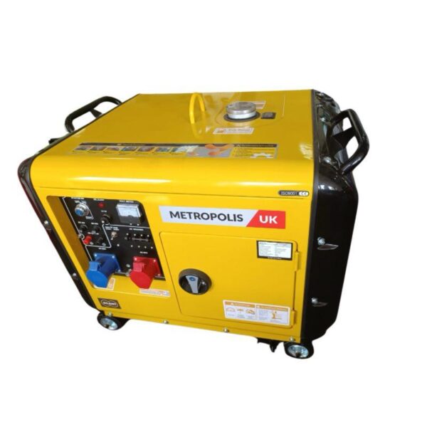 10KVA Metropolis MT9000SNA-D Single/Three Phase Diesel Generator