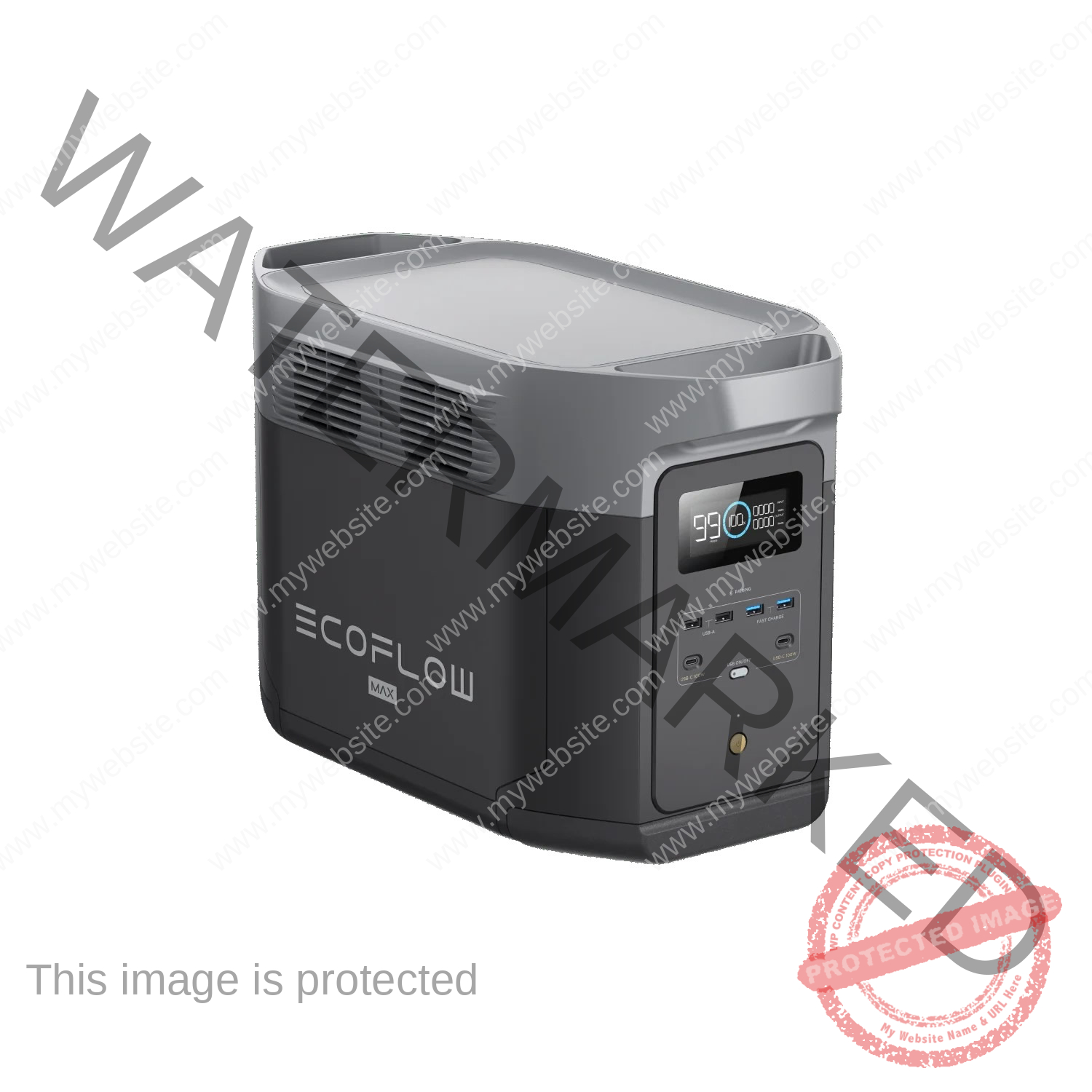 ECOFLOW DELTA 2 MAX 8 EcoFlow DELTA 2 Max Portable Power Station 2kWh Capacity 2400W Output