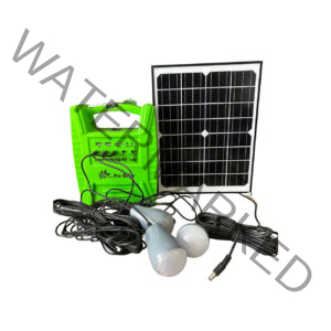 Solar Light Kit with 3 LED Bulbs